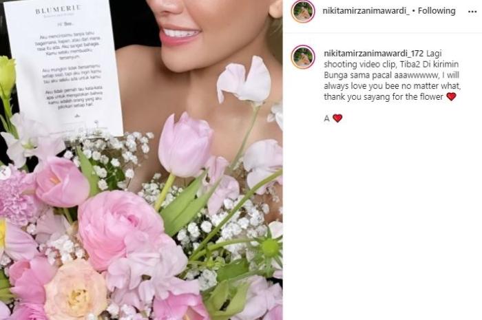 Nikita Mirzani pamer pacar baru. (Instagram/@nikitamirzanimawardi_172)