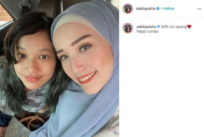 Shakiena dan Adelia Pasha. (Instagram/@adeliapasha)