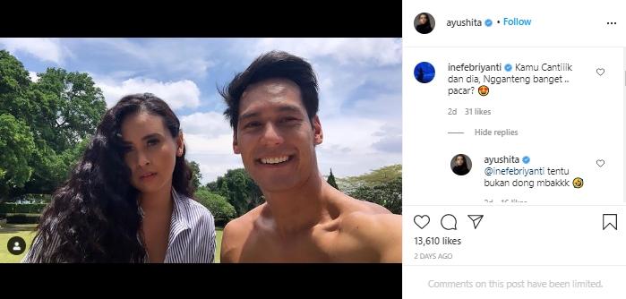Ayushita dan Richard Kyle (Instagram.com)