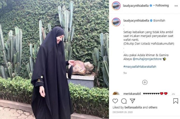 Laudya Cynthia Bella. (Instagram/@laudyacynthiabella)