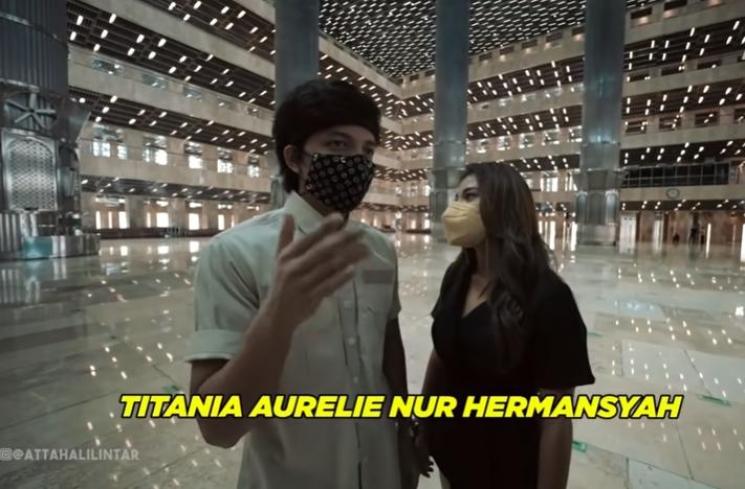 Atta Halilintar dan Aurel Hermansyah (Youtube.com)