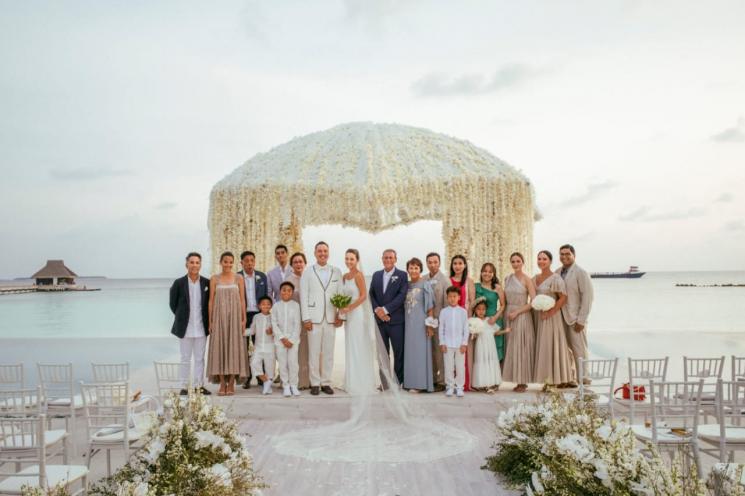 Julie Estelle Menikah di Maldives. (istimewa)