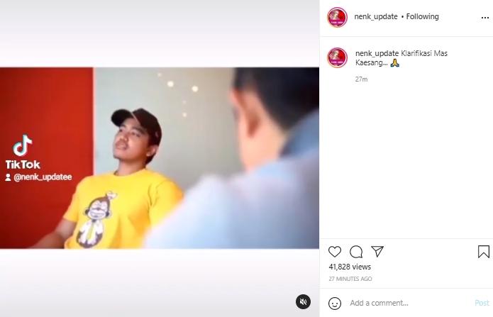 Klarifikasi Kaesang Pangarep (Instagram.com)
