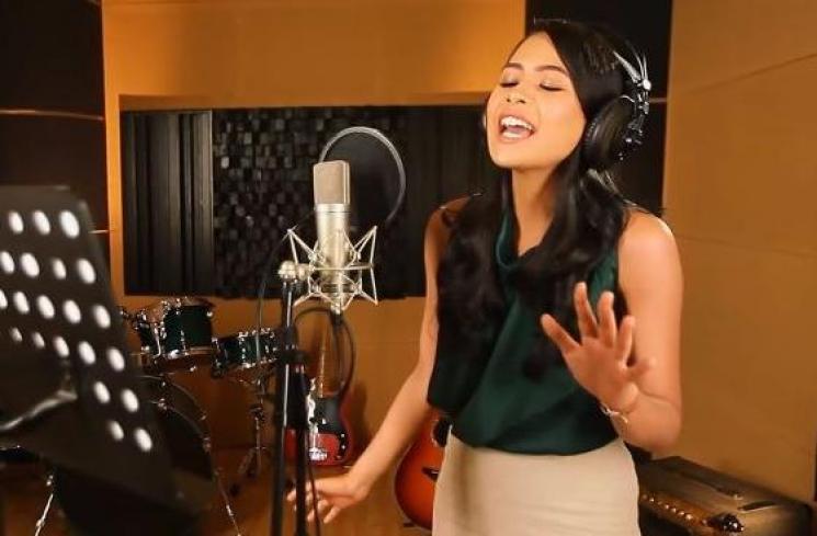 Maudy Ayunda dalam soundtrack Moana. (Youtube/DisneyIndonesia)