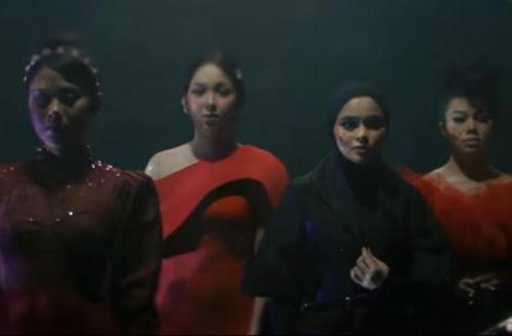 Yura Yunita, Agatha Pricilla, Nadin Amizah dan Sivia Azizah. (Youtube/DisneyMusicAsiaVEVO)