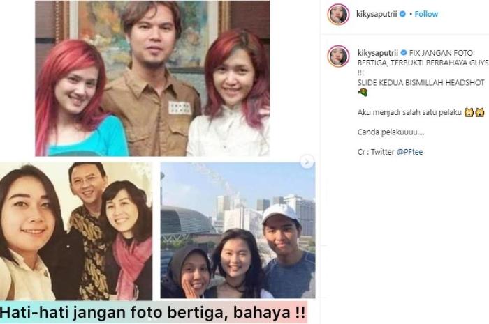 Unggahan foto Kiky Saputri. (Instagram/@kikysaputrii)