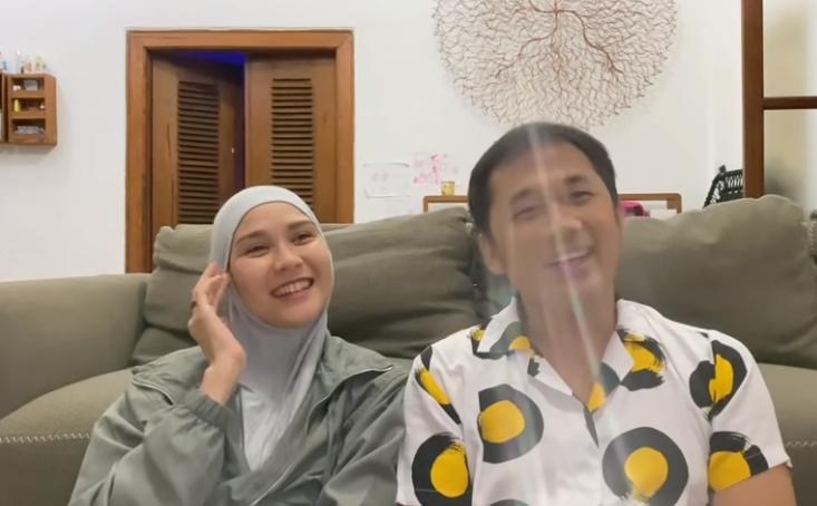 Zaskia Adya Mecca dan Hanung Bramantyo (Youtube.com)