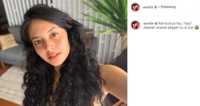 Rumah Aurelie Moeremans. (Instagram/@aurelie)