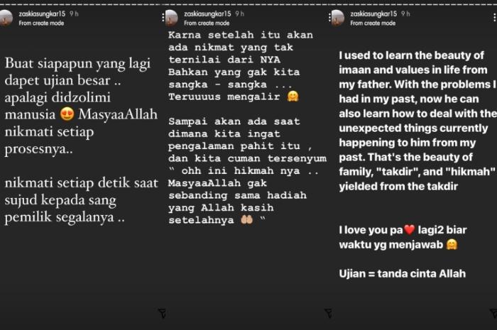 Zaskia Sungkar. (Instagram/@zaskiasungkar15)