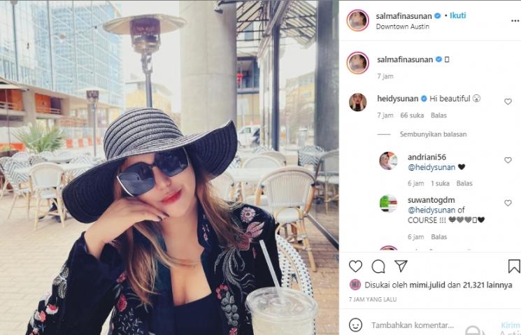 Salmafina Sunan (Instagram.com)