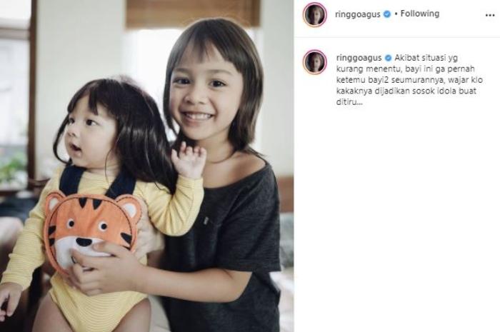 Keluarga Sabai Dieter dan Ringgo Agus Rahman. (Instagram/@sabaidieter)