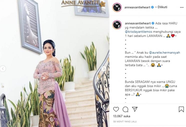 Krisdayanti (Instagram/@anneavantieheart)