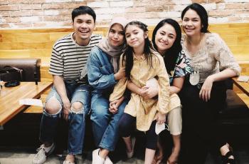 Bahagianya Marshanda Jalan Bareng Ben Kasyafani, Istri, dan Anak: Dewasa Banget!