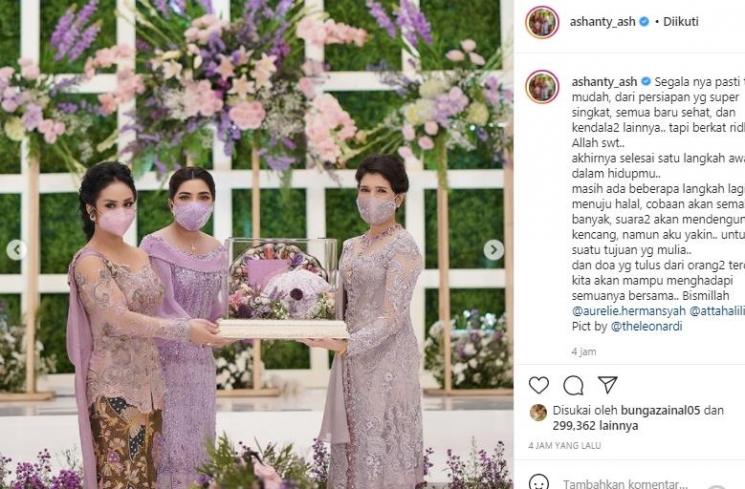 Ashanty dan Krisdayanti (Instagram.com)