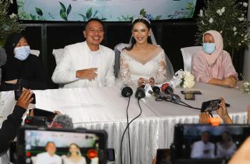 FOTO: Pernikahan Vicky Prasetyo dan Kalina Ocktaranny, Romantis Abis!