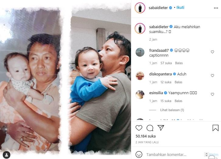 Postingan Sabai Morscheck (Instagram.com)