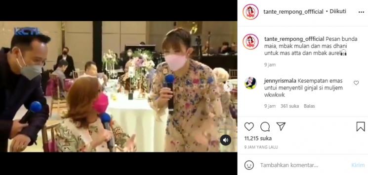 Maia Estianty singgung wanita penggoda di depan Mulan (Instagram.com)