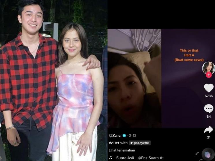 Zara Adhisty dikabarkan putus dan unfollow Zaki Pohan. (Instagram)