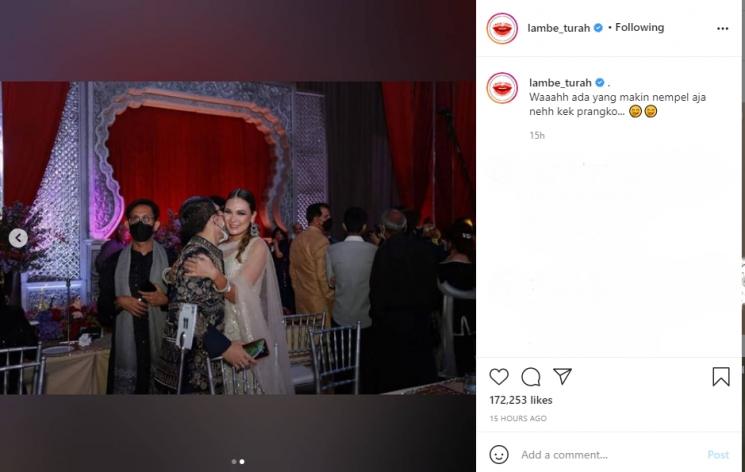 Luna Maya bersama Otis Hahijary. (Instagram/lambe_turah)