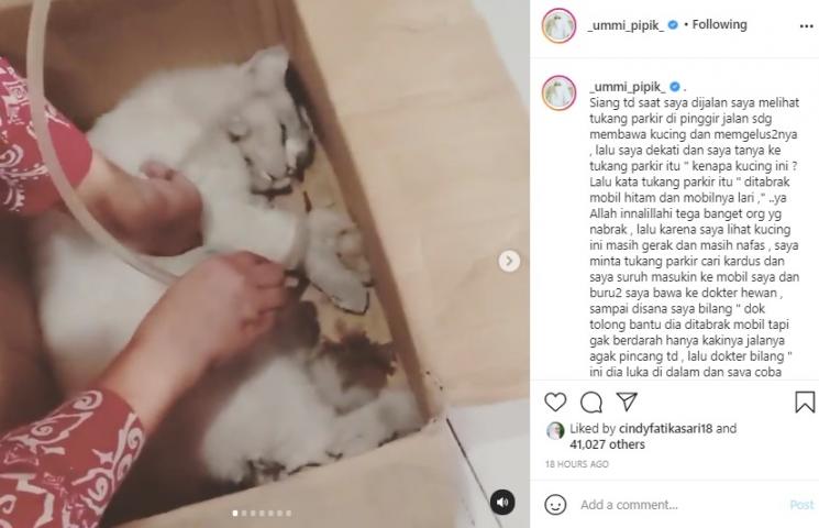 Postingan Ummi Pipik. (Instagram/@_ummi_pipik_)
