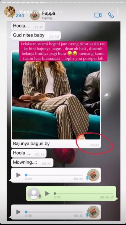 Bunga Zainal (Instagram/@bungazainal05)