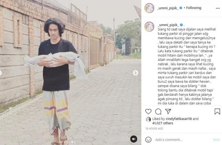 Postingan Ummi Pipik. (Instagram/@_ummi_pipik_)