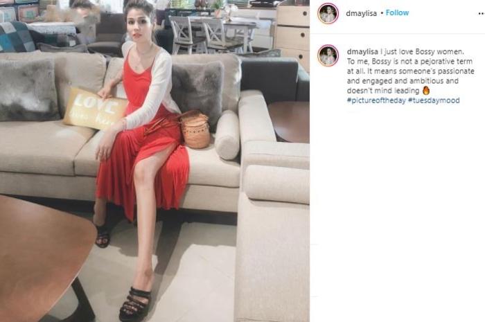 Melissa Ginting. (Instagram/@dmaylisa)