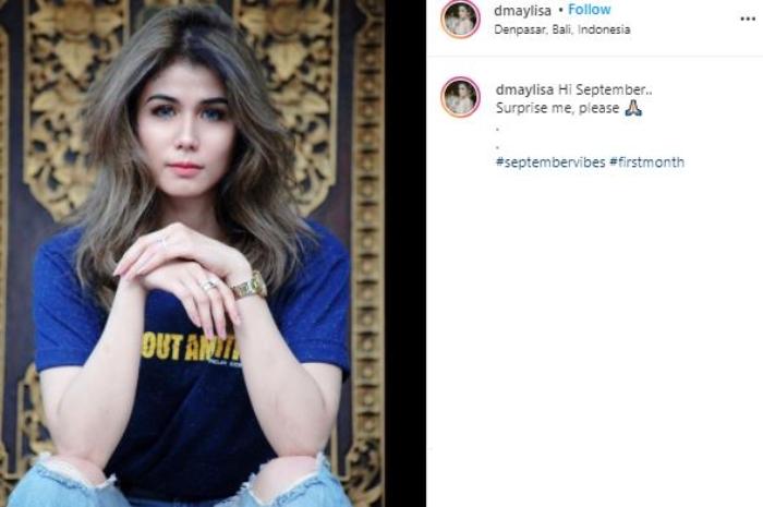 Melissa Ginting. (Instagram/@dmaylisa)