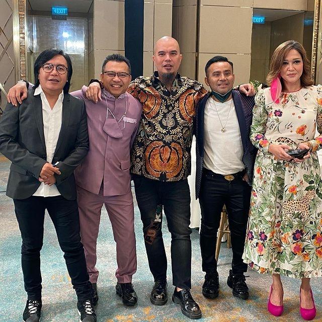 Ari Lasso, Anang, Ahmad Dhani, Judika, dan Maia (Instagram/@ari_lasso)