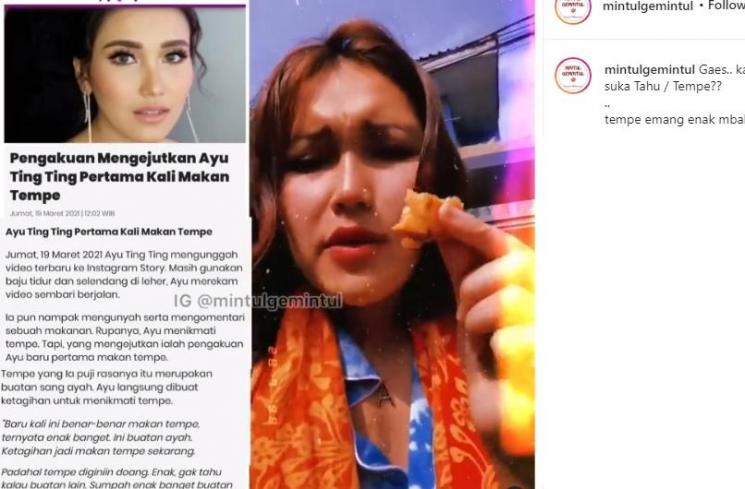 Ayu Ting Ting (Instagram/@mintulgemintul)