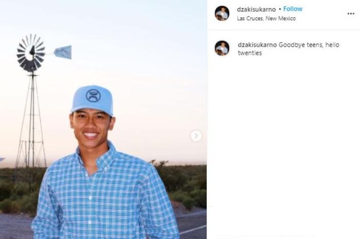 Dzaki Sukarno, finalis American Idol asal Indonesia. (Instagram/@dzakisukarno)
