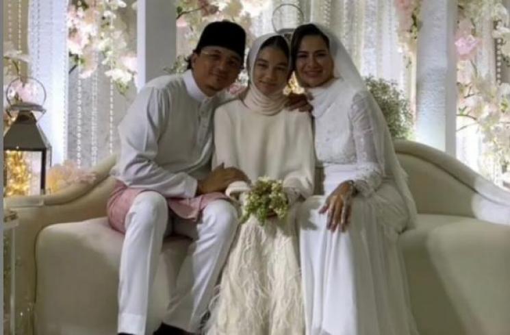 Engku Emran dan Noor Nabila menikah. (Instagram/lambe_turah)