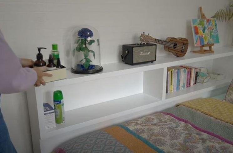 Sudut kamar Amanda Rawles. (Youtube/AmandaRawles)