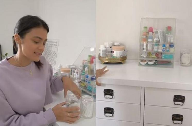 Sudut kamar Amanda Rawles. (Youtube/AmandaRawles)