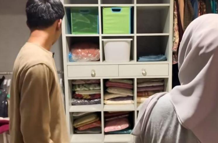 Kamar Nagita Slavina sejak remaja di rumah Rieta Amilia. (Youtube/RietaAmilia)