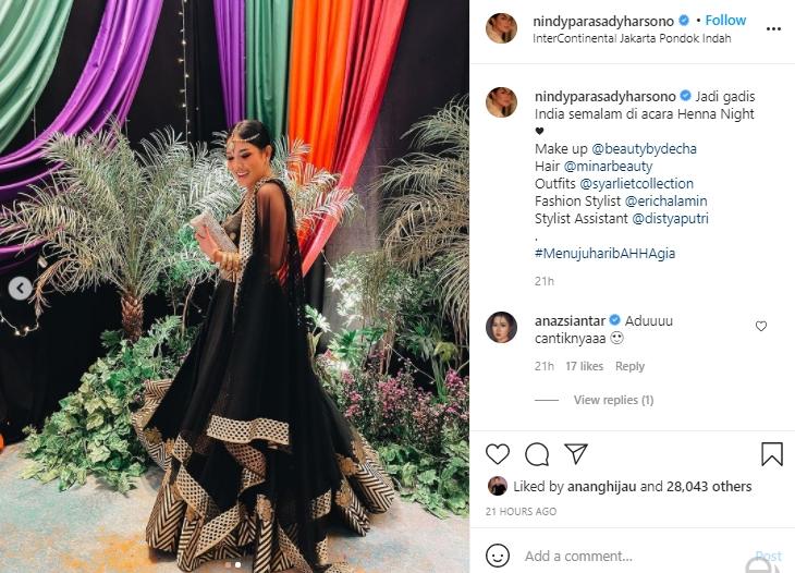 Nindy Ayunda (Instagram.com)