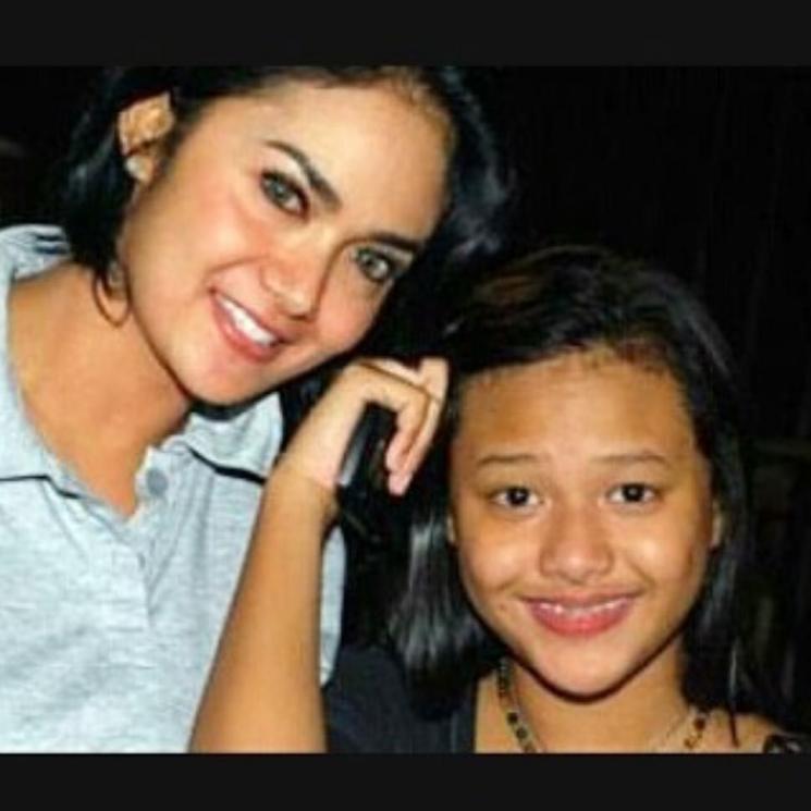 Krisdayanti bersama Aurel Hermansyah.(Instagram/aurelie.hermansyah)