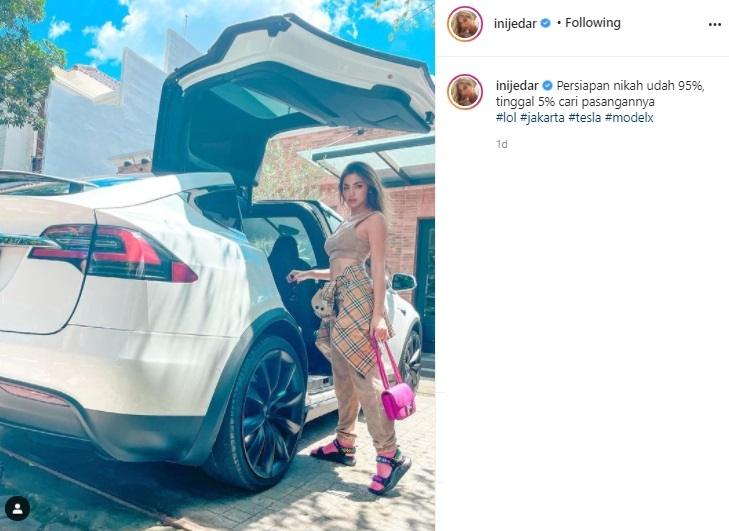 Jessica Iskandar. (Instagram/@inijedar)