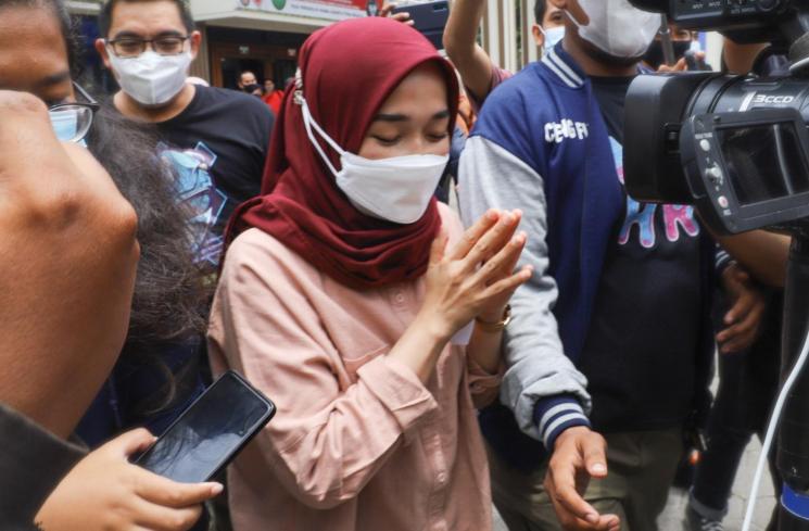 Mantan istri Ayus Sabyan, Eri Fitriyah atau Ririe Fairus. [MataMata.com/Alfian Winanto]