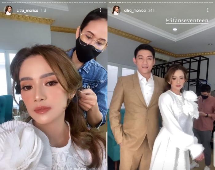 Prewedding Ifan Seventeen dan Citra Monica. (Instagram/@citra_monica)