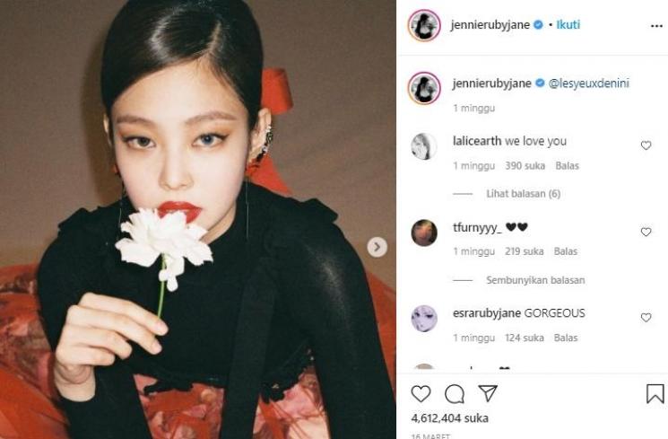 Jennie BLACKPINK (Instagram.com)