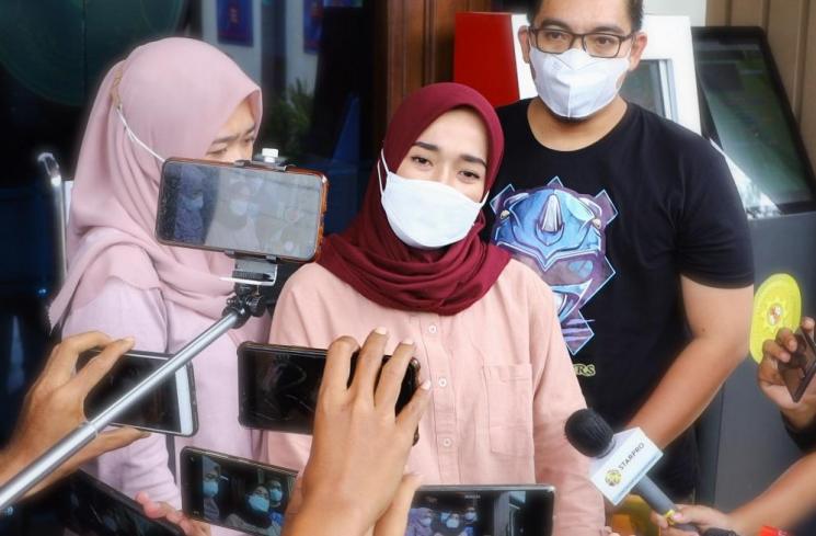 Mantan istri Ayus Sabyan, Eri Fitriyah atau Ririe Fairus. [MataMata.com/Alfian Winanto]