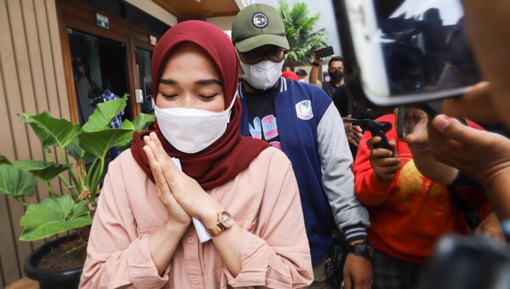 Mantan istri Ayus Sabyan, Eri Fitriyah atau Ririe Fairus. [MataMata.com/Alfian Winanto]