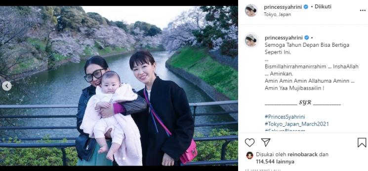 Syahrini (Instagram/@princessyahrini)