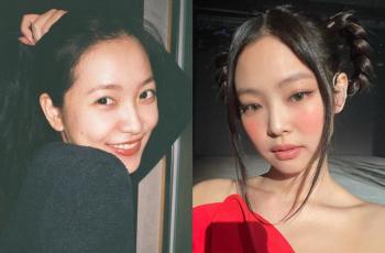 Adu Gaya Jennie BLACKPINK dan Yeri Red Velvet Pemotretan Serba Hitam