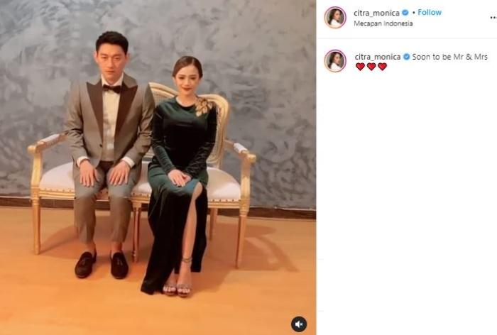 Prewedding Ifan Seventeen dan Citra Monica. (Instagram/@citra_monica)