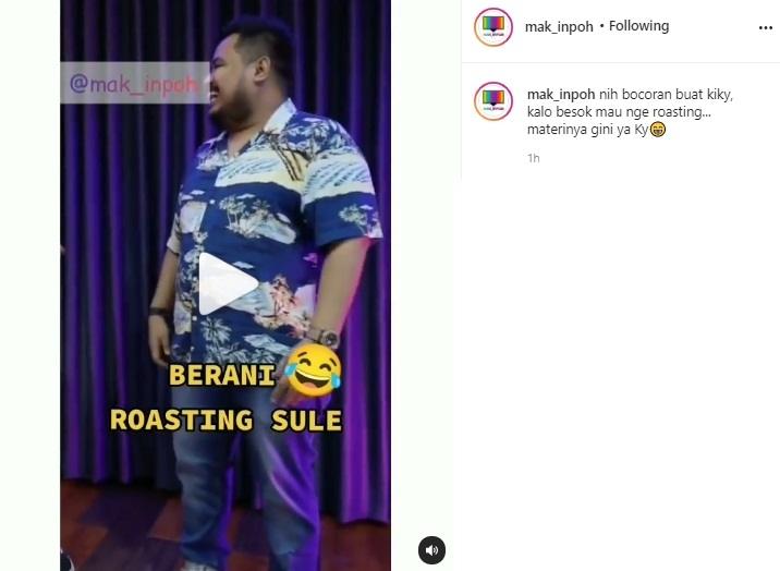 Rigen Roasting Sule. (Instagram/@mak_inpoh)