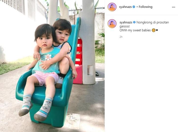 Zayn dan Zunaira. (Instagram/@syahnazs)