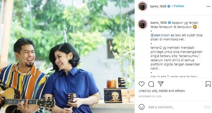 Bams eks Samson dan Desiree Tarigan. (Instagram/@bams_1606)