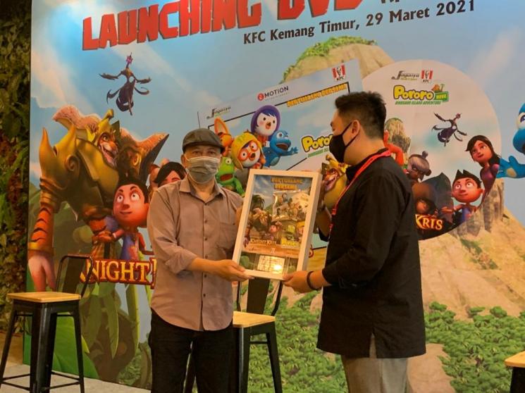 Launching DVD Bertualang Bersama Pororo & Knight Kris. (MataMata.com/Yuliani)